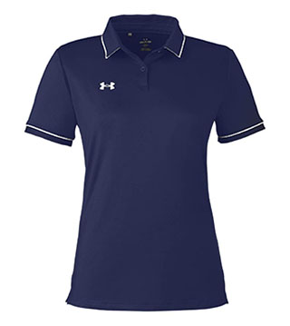 Ladies' Tipped Teams Performance Polo