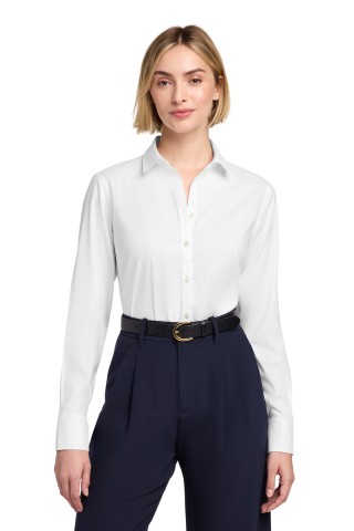Women’s Wrinkle-Free Stretch Pinpoint Shirt