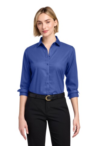Women's Wrinkle-Free Stretch Nailhead Shirt
