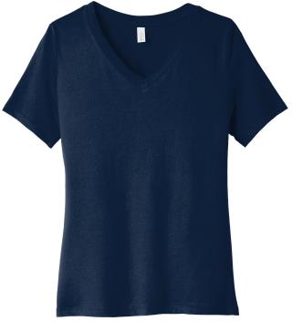 Ladies' Relaxed Jersey V-Neck Tee