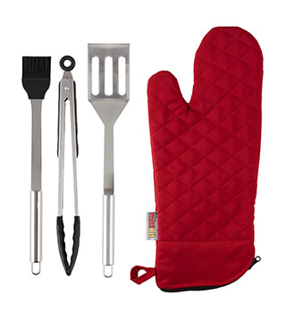 BLK25-2650 - BBQ Grilling Mitt Kit