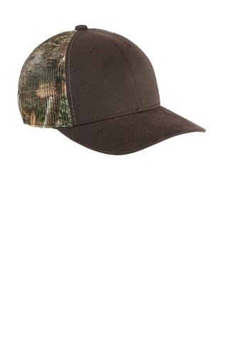 Pigment Print Camouflage Cap