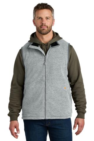 Textured Fleece Vest