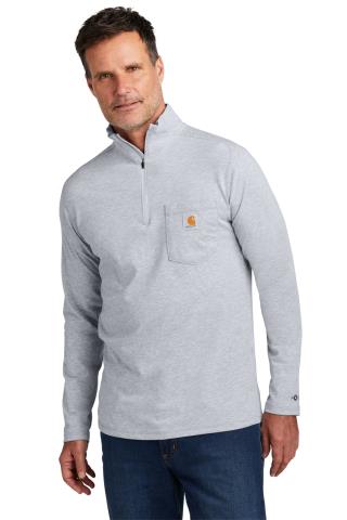 1/4-Zip Long Sleeve T-Shirt