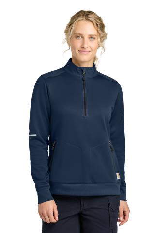 Ladies' FLD & RSCU 1/2-Zip Mid-Layer
