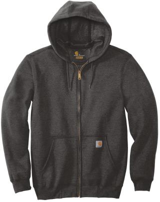 CTK122 - Midweight Hooded Zip-Front Sweatshirt