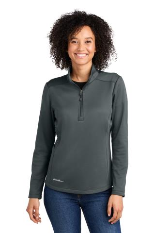 Ladies' Smooth Mid Layer Fleece 1/2-Zip