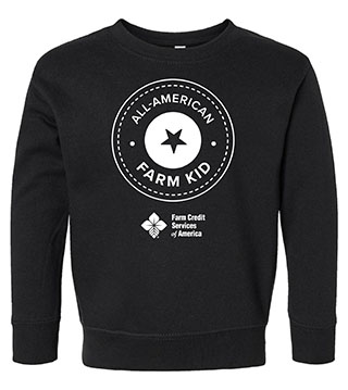 FC1-3317-DTFALL - All American Farm Toddler Crewneck Sweatshirt