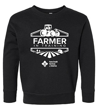 FC1-3317-DTFFRT - Farmer In Training Toddler Crewneck Sweatshirt