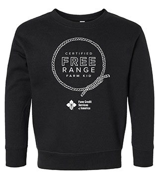 Free Range Farm Rope Toddler Crewneck Sweatshirt
