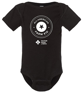 FC1-4400-DTFALL - All American Farm Infant Baby Rib Bodysuit