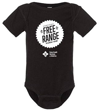 FC1-4400-DTFRFS - Free Range Farm Stamp Infant Baby Rib Bodysuit