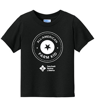 FC1-CAR54I-DTFALL - All American Farm Infant Core Cotton Tee