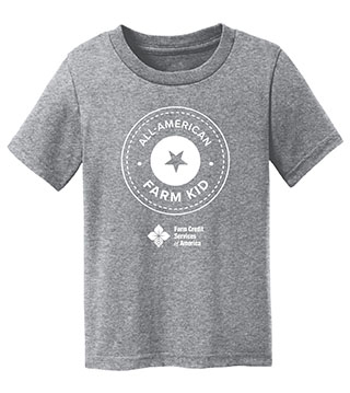 All American Farm Toddler Cotton Tee