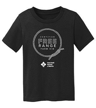 FC1-CAR54T-DTFRFR - Free Range Farm Rope Toddler Cotton Tee