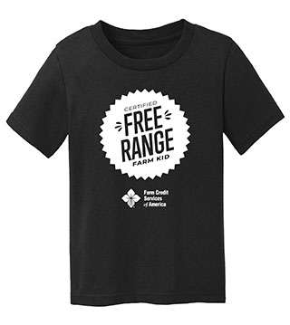 FC1-CAR54T-DTFRFS - Free Range Farm Stamp Toddler Cotton Tee