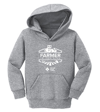 Farmer In Training Toddler Pullover Hooded Sweatshirt