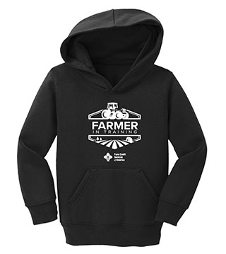 FC1-CAR78TH-DTFFRT - Farmer In Training Toddler Pullover Hooded Sweatshirt