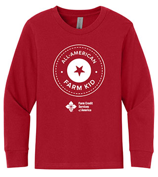 All American Farm Youth Long Sleeve Tee