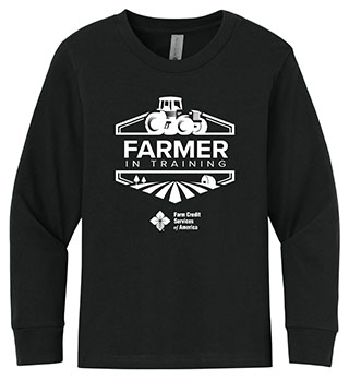 FC1-NL3311-DTFFRT - Farmer In Training Youth Long Sleeve Tee