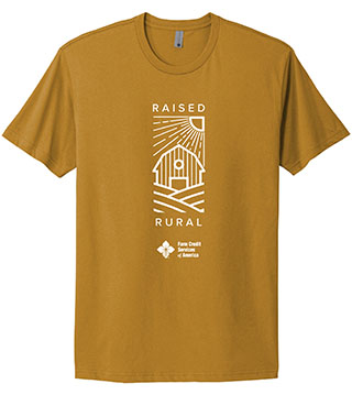 Raised Rural Adult Cotton Tee