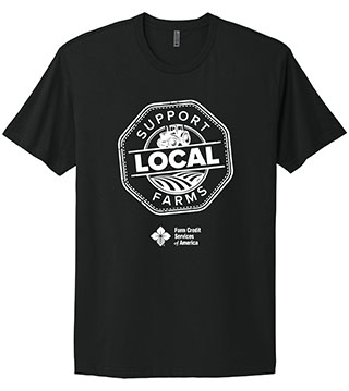 FC1-NL3600-DTFSLF - Support Local Farms Adult Cotton Tee