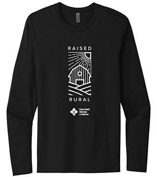 FC1-NL3601-DTFRSR - Raised Rural Cotton Long Sleeve Tee