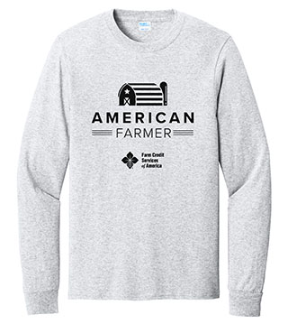 American Farmer Long Sleeve Core Cotton Tee