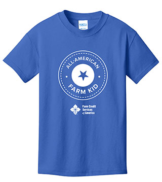 All American Farm Kid Cotton Tee