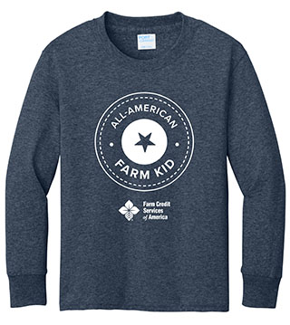 All American Farm Youth Long Sleeve Tee