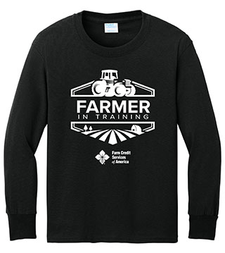 FC1-PC54YLS-DTFFRT - Farmer In Training Youth Long Sleeve Tee