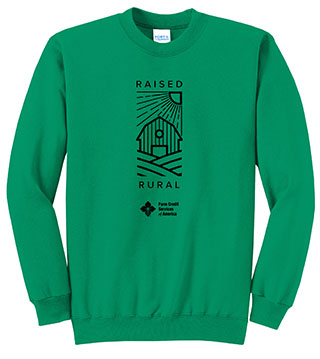 Raised Rural Crewneck Sweatshirt