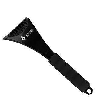 Frontier Ice Scraper w/Foam Handle - Black