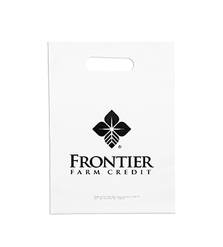 Frontier Oxo-Biodegradable Bags - White (25/Pkg.)