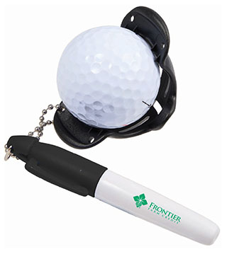 Golf Ball Stencil with Marker