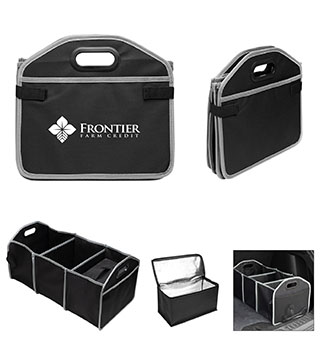 BLK25-30153 - Trunk Organizer With Cooler Bag