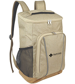 BLK25-BAG706 - Sustainable Cork & RPET Backpack Cooler