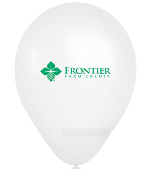 BLK26-11CRYE - 11in USA Crystal Latex Balloon