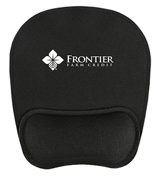 BLK26-1689 - RPET Ergonomic Mouse Mat