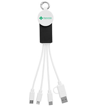 BLK26-25238 - Multi-Charging Cables With Watch Dock
