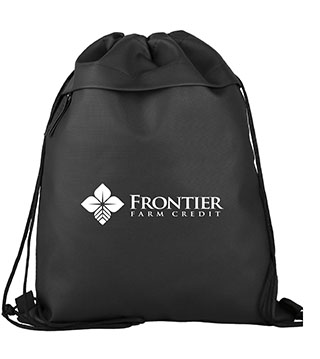 BLK26-8168EV - Nova 600D RPET Drawstring Backpack