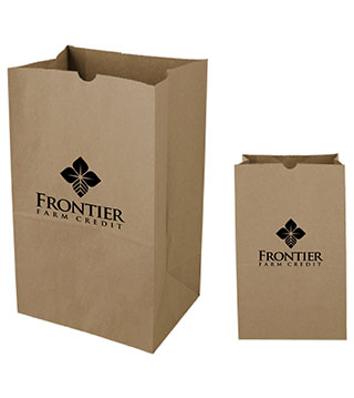 Short SOS Kraft Paper Bag