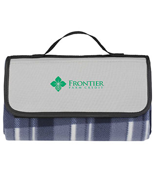 52x49in Park Fleece Cozy Picnic Blanket