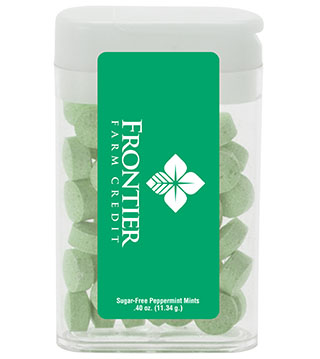 BLK26-SMNPPP - Rectangular Flip-Top Mint Dispenser