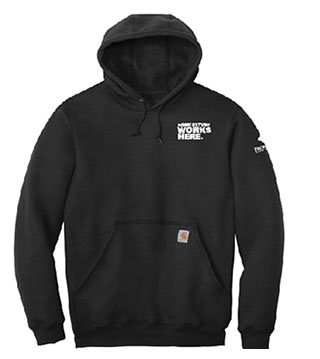 Midweight Hooded Sweatshirt