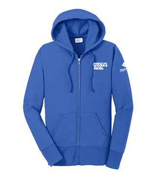 Ladies' Classic Full-Zip Hooded Sweatshirt