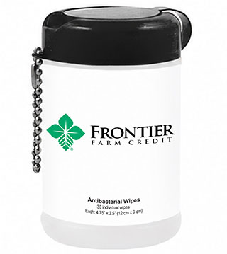 FC3-SP144 - Tek-Wipes Antibacterial In Canister - Frontier