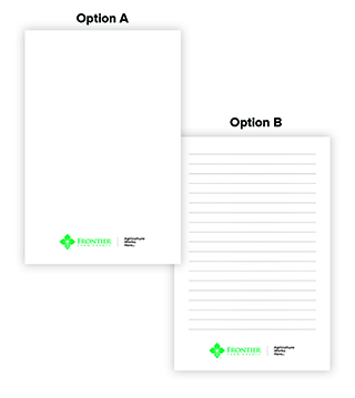 FCC 4"x6" Adhesive Notepad