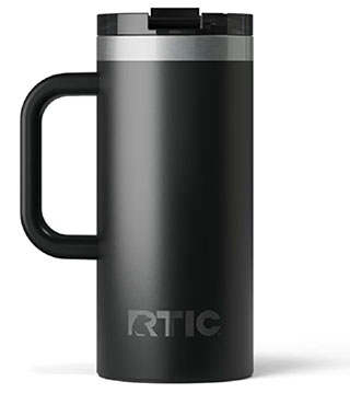 ICOL-B-062 - 16oz Road Trip Travel Mug - Black