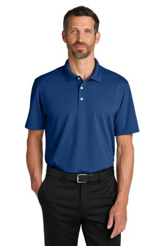 Dry Zone Stain-Release Grid Polo
